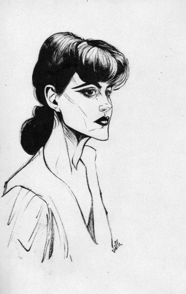 600x951 Weekly Sketch Up 06.01.2012 - Blade Runner Sketch