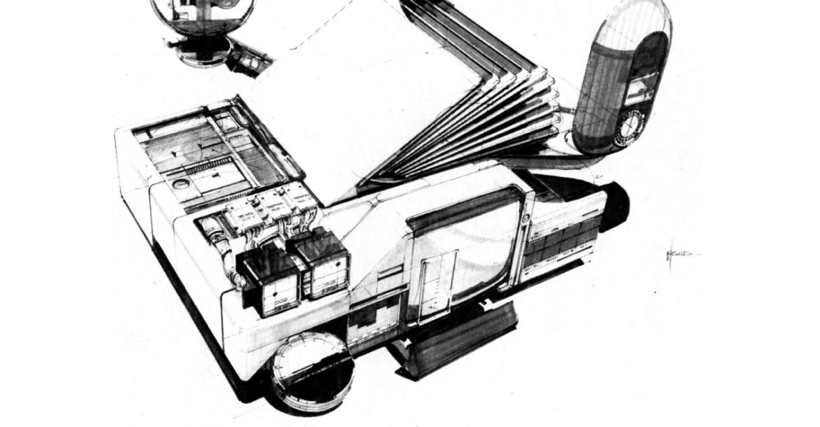 1170x610 Syd Mead Blade Runner Voight Comp Sketch 01 Official Syd Mead - Blade Sketch
