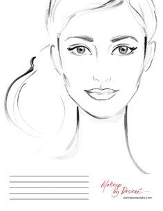 236x305 Gallery Blank Face Drawing With Hair, - Blank Face Sketch