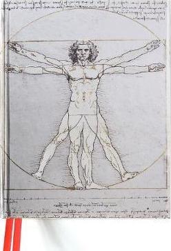 248x364 Da Vinci Vitruvian Man (Blank Sketch Book) Flame Tree - Blank Sketch