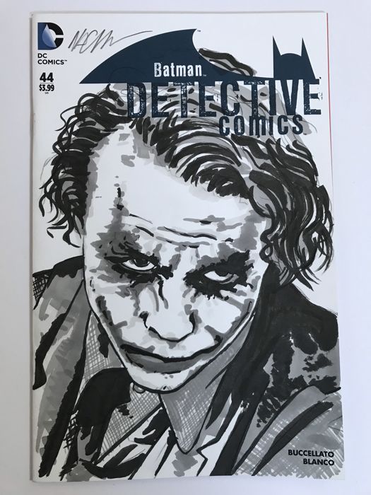 525x700 Batman Detective Comics - Blank Sketch