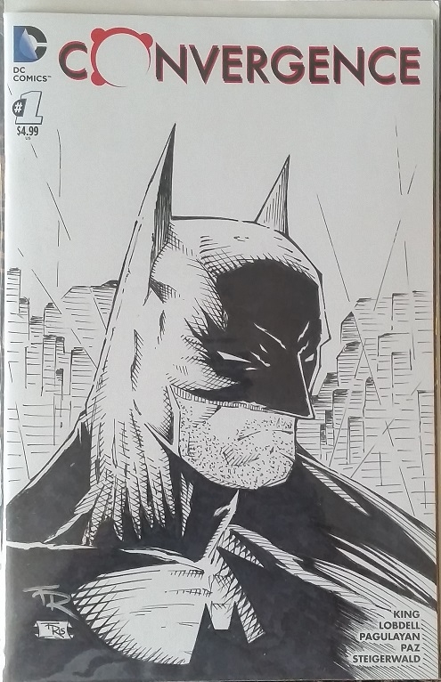 495x766 Dc Comics Convergence - Blank Sketch Covers