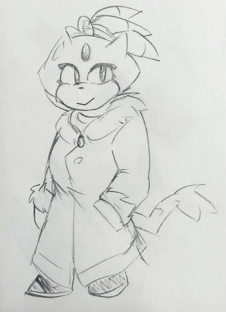 744x1024 Casual Blaze Sketch Sonic The Hedgehog! Amino - Blaze Sketch