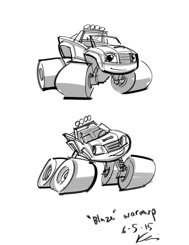 618x800 Image - Blaze Sketch