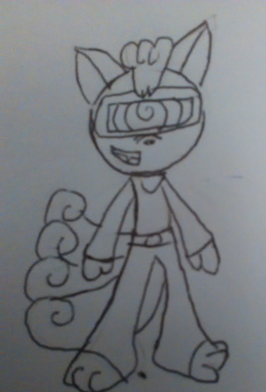 870x1280 Sketch Cyberslave Blaze By Foxblazechicken - Blaze Sketch