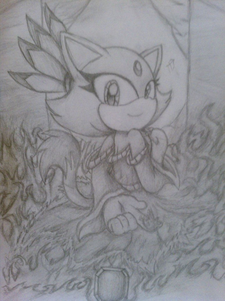 774x1032 Blaze Sketch By Aquaticsun - Blaze Sketch