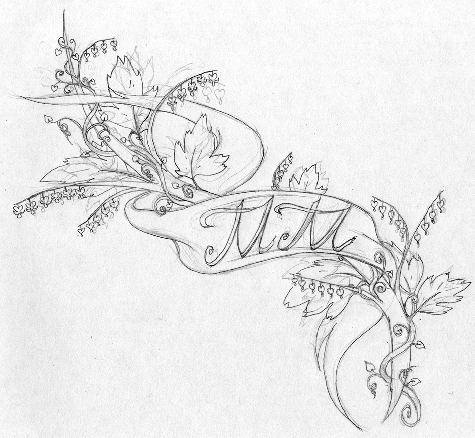 947x872 Bleeding Heart Flower Tattoo Designs Bleeding Heart Flower Drawing - Bleeding Heart Sketch