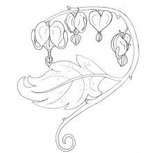 229x220 Bleeding Heart Flower Sketch - Bleeding Heart Sketch