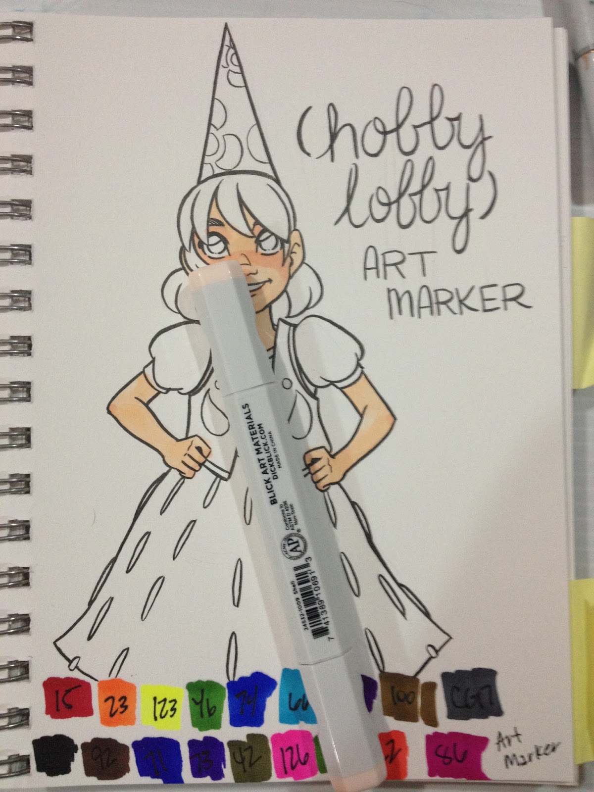 1200x1600 Nattosoup Studio Art And Process Blog Alcohol Based Marker Review - Blick Sketch Pad