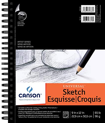 425x495 Canson Artist Series Universal Paper Sketch Pad, For - Blick Sketch Pad