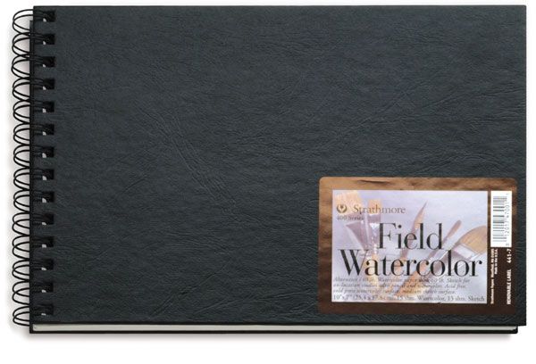 600x408 Strathmore 400 Series Field Watercolor Sketch Book - Blick Sketch Pad