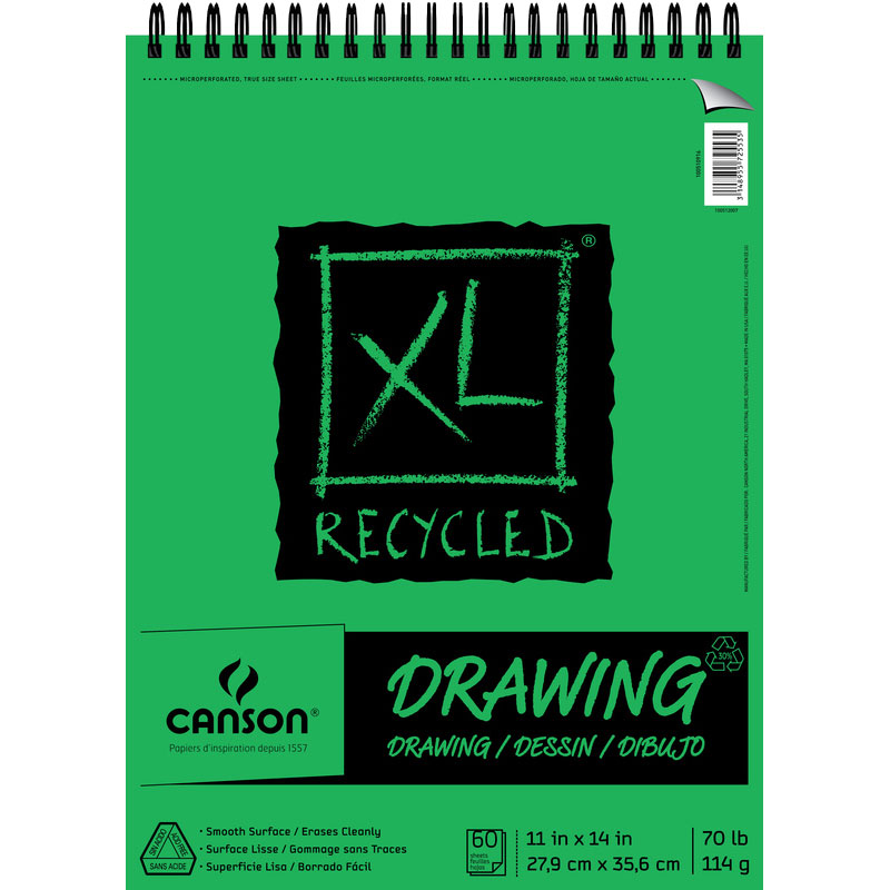 800x800 Recycled Drawing Canson - Blick Sketch Pad