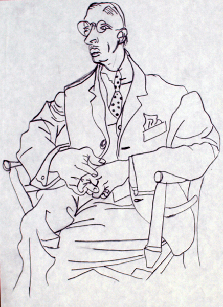 436x600 Blind Drawing - Blind Sketch