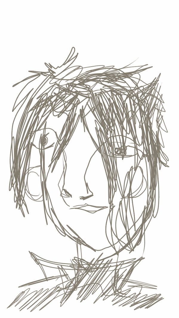 600x1067 Blind Sketch Uchiha Sasuke By Soraetto - Blind Sketch