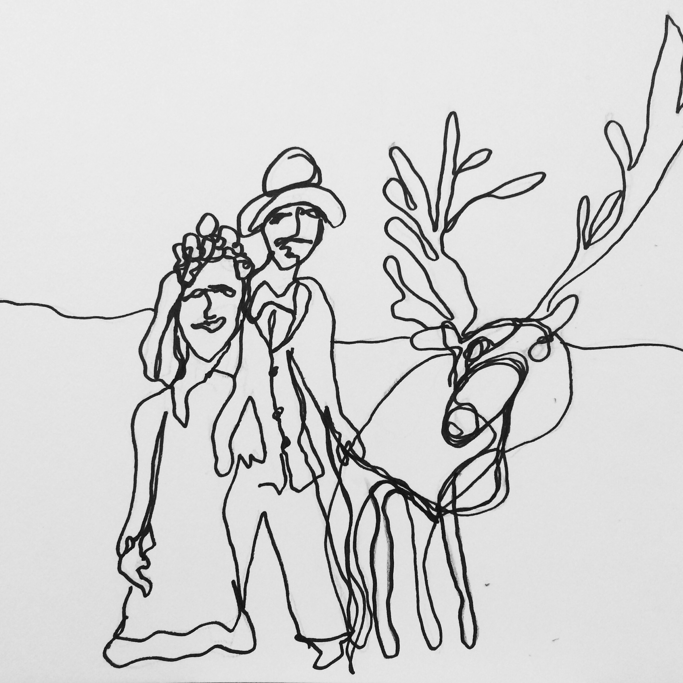 2375x2375 Blind Sketch Wedding With Caribou Thoreauly Lost - Blind Sketch