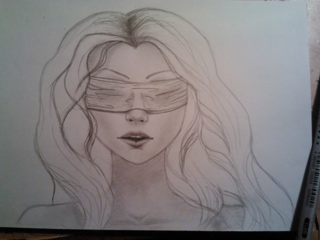 640x480 The Blind [Sketch] By Laurekate - Blind Sketch