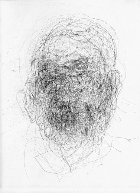 463x640 50 Layered Blind Contour Drawings Drawing Draw - Blind Sketch