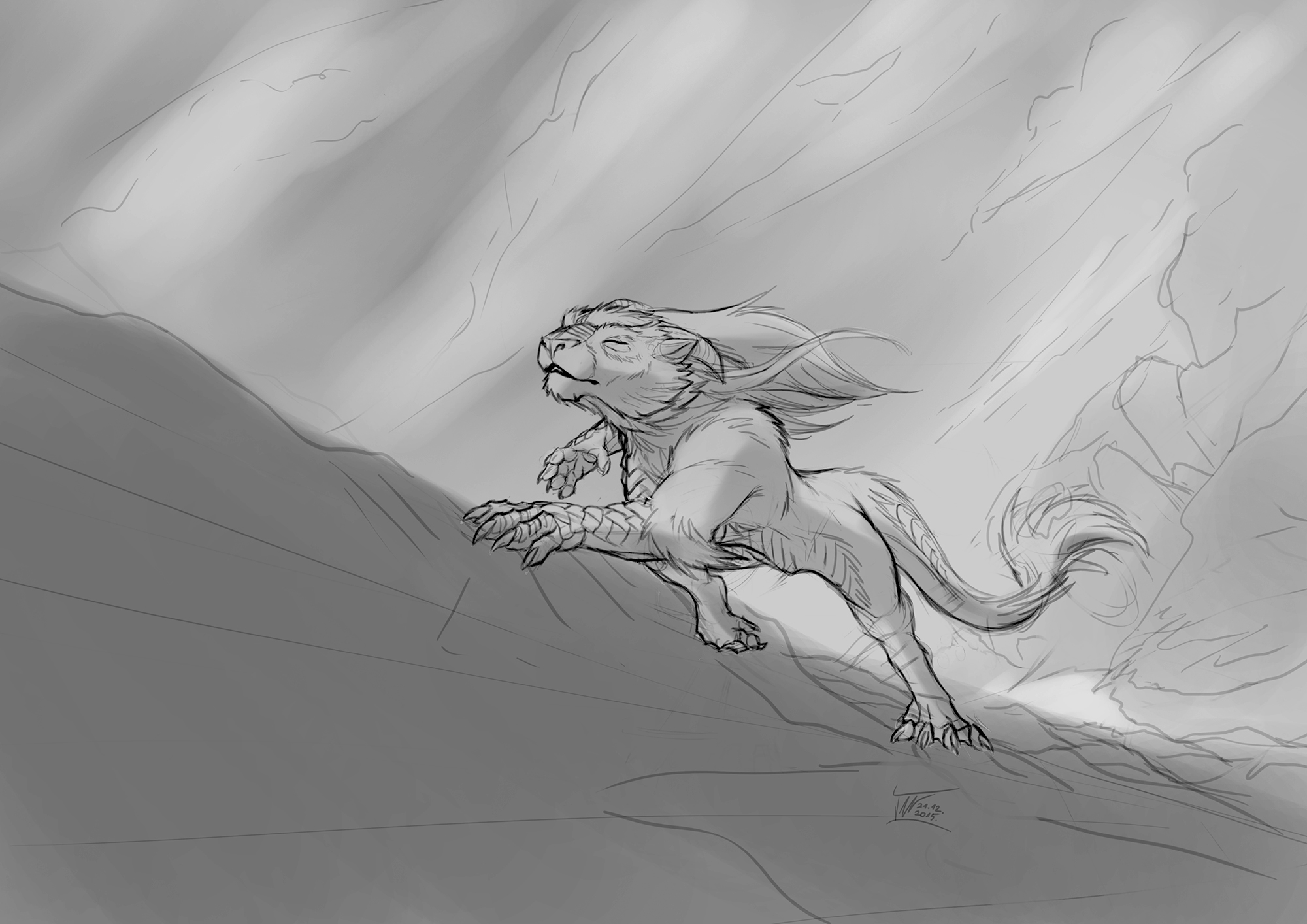 2000x1414 Sketch] Blind Walk By Jackrow - Blind Sketch