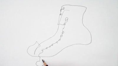 400x225 Blind Contour Line Drawing - Blind Sketch