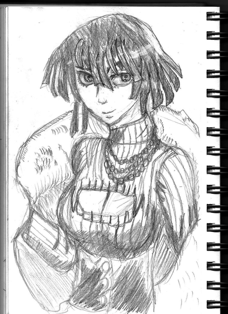 761x1049 Hellish Blizzard Sketch By Doombringernumber9 - Blizzard Sketch