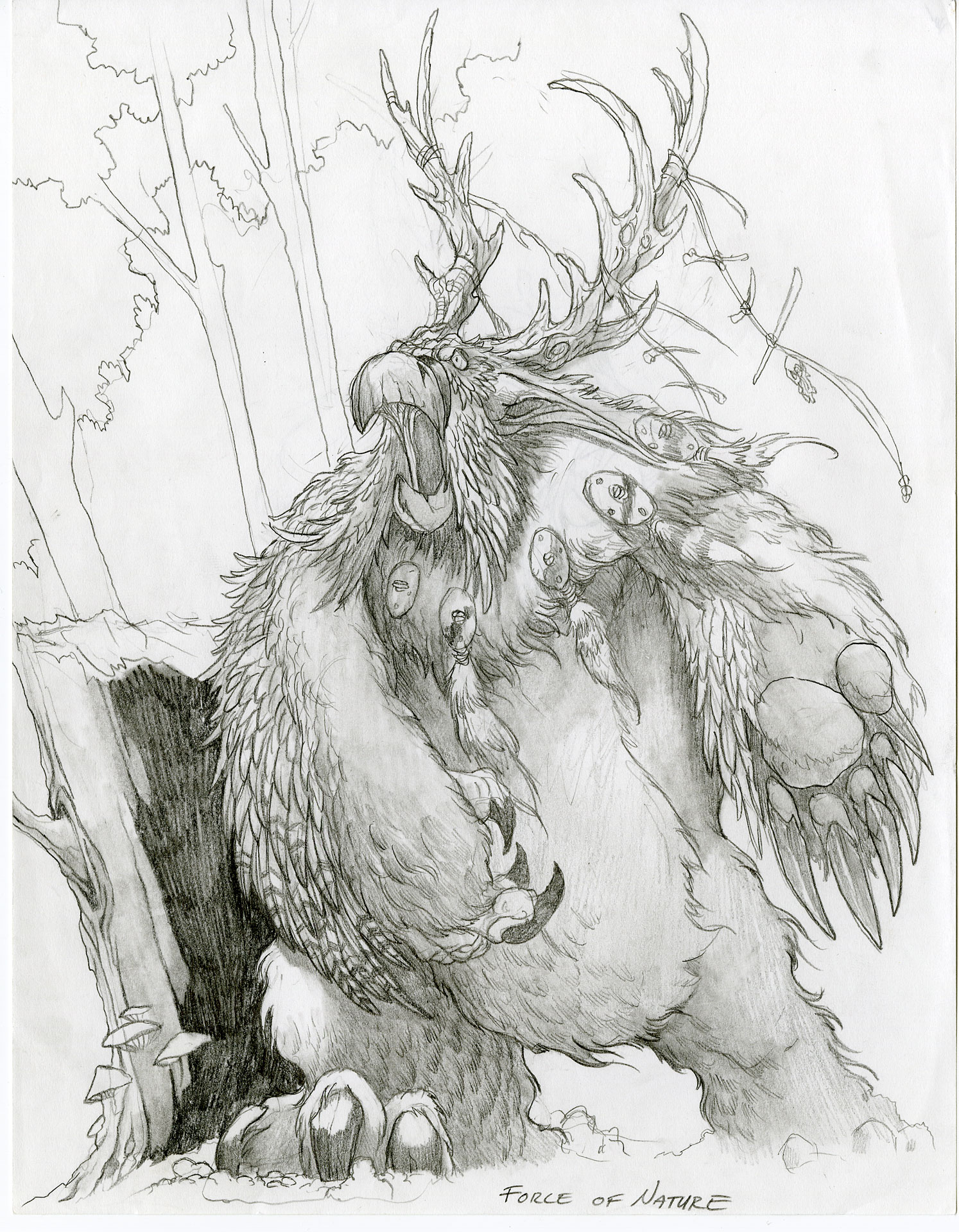 1494x1920 Mosaic Reaches 60%, Two Sketches Revealed World Of Warcraft Zam - Blizzard Sketch