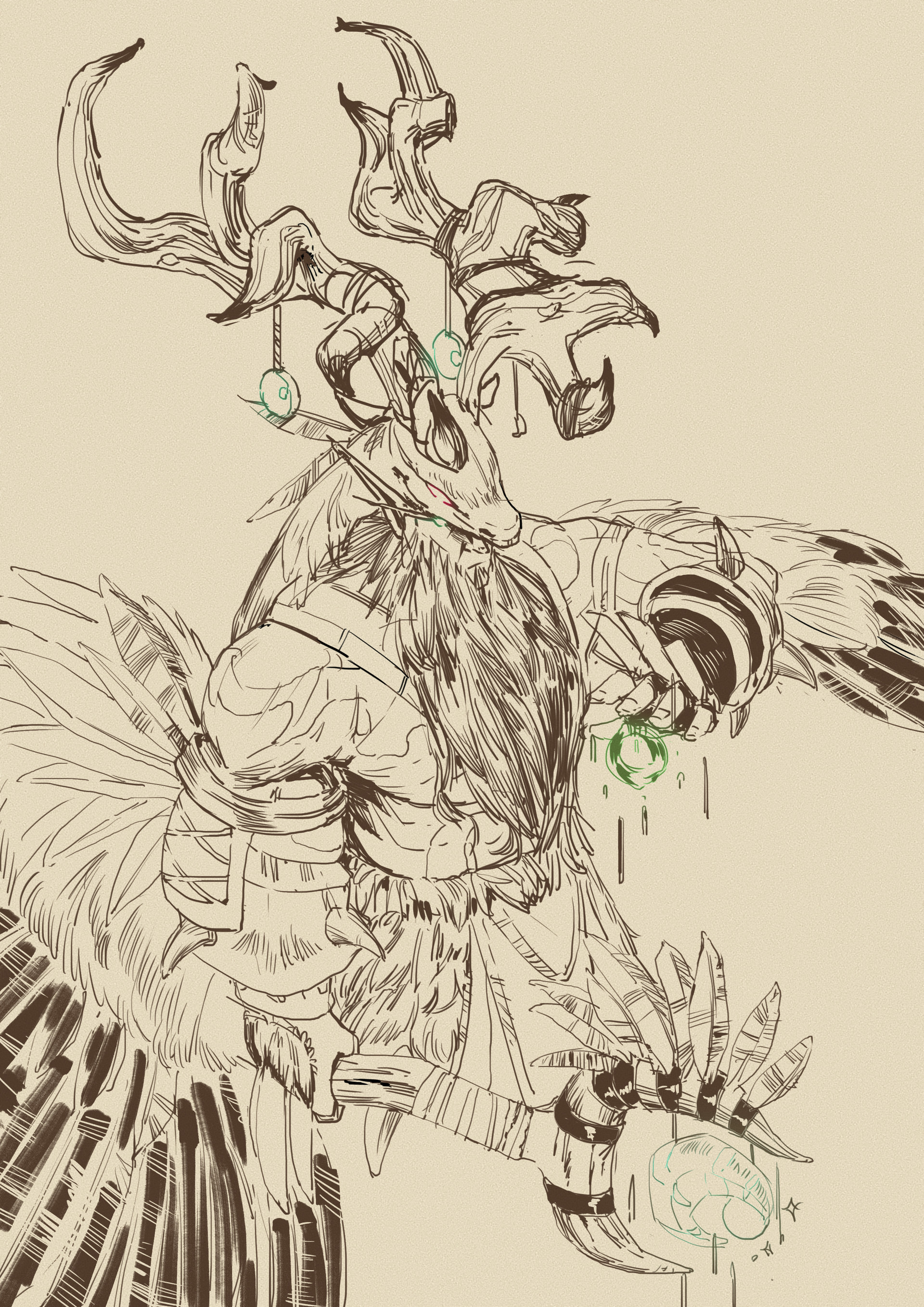 1920x2716 Wilson Stark - Blizzard Sketch