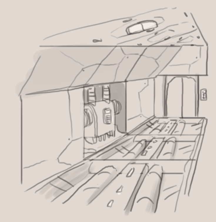 735x756 Ship Armor Absorption Block - Blocks Sketch