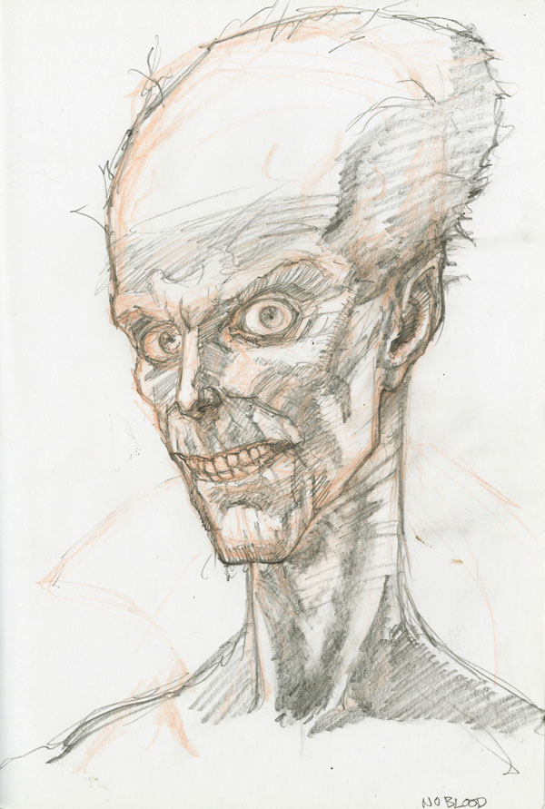 600x891 No Blood Sketch Stephen R. Cox - Blood Sketch