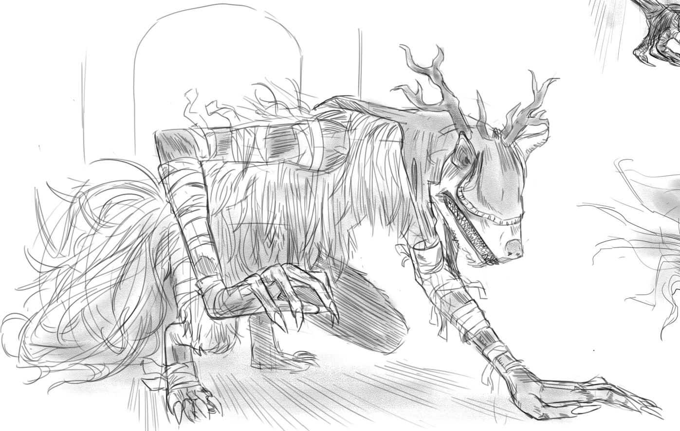 1397x886 Bloodborne Drawing Requests Steemit - Bloodborne Sketch