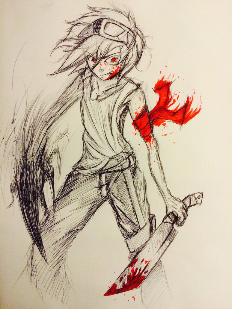 774x1032 Bloody Sketch By Cykohunter - Bloody Sketch
