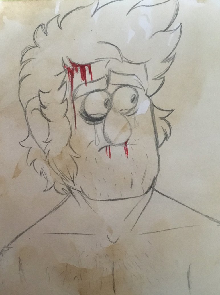 772x1035 Bloody Sketch Of Fordsie By Foxy1101 - Bloody Sketch
