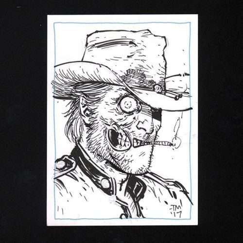 500x500 Dark And Bloody Ground, Sketch Of The Day! Jonah Hex I Love - Bloody Sketch