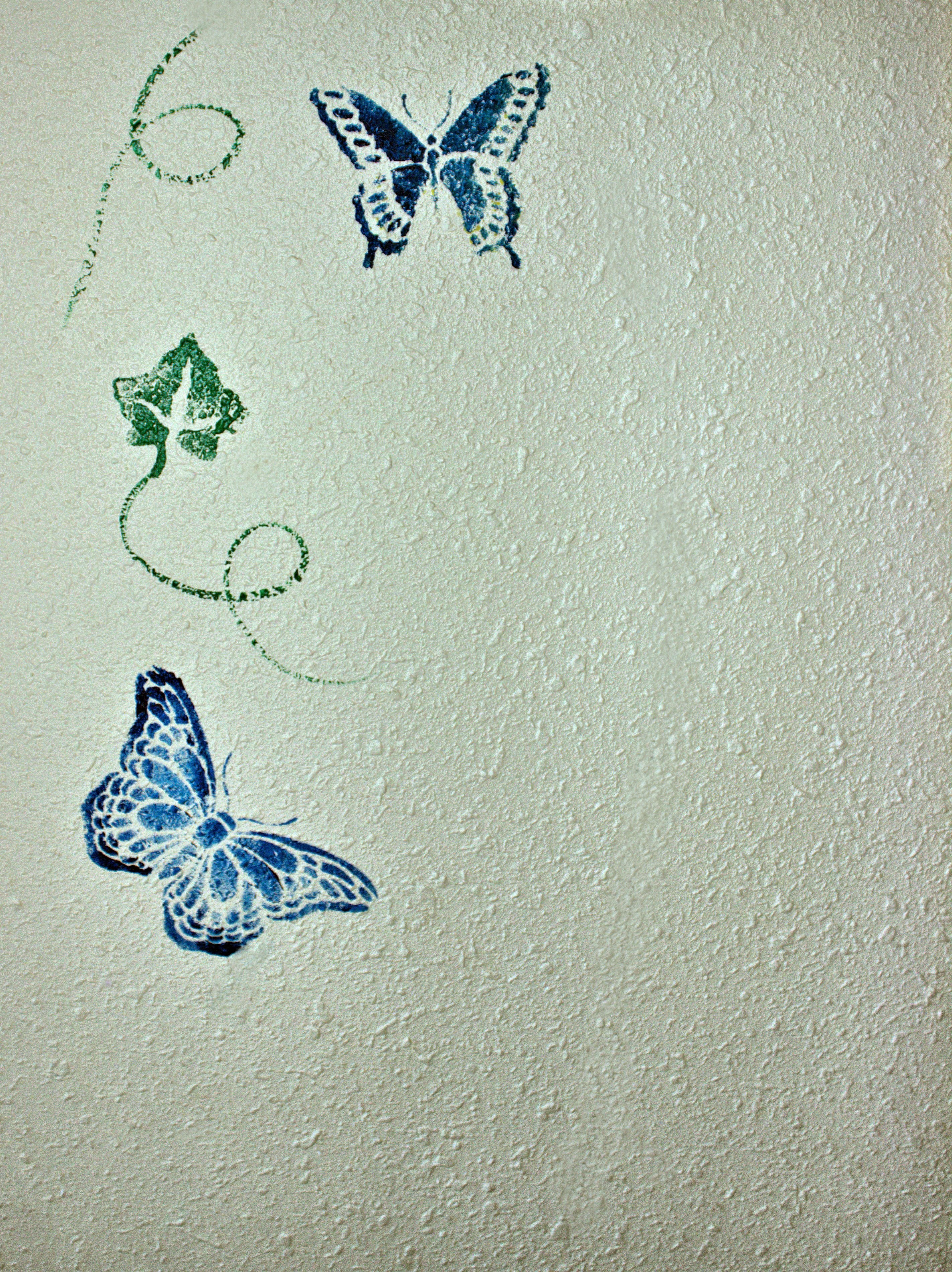 2845x3800 Free Images Wing, Texture, Pattern, Insect, Paint, Rough, Blue - Blue Butterfly Sketch