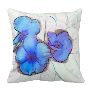 307x307 Blue Flowers Sketch Gifts On Zazzle - Blue Flower Sketch