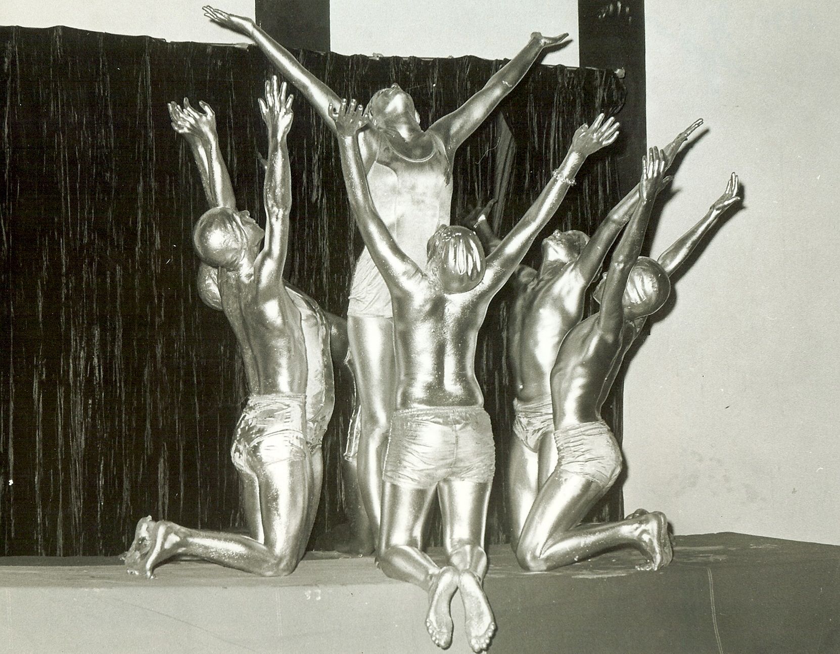 1662x1294 Early Blue Man Group! 1971 Youth Show - Blue Man Group Sketch