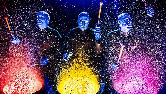 554x316 So Blue, Blue Man Group Spyhollywood - Blue Man Group Sketch