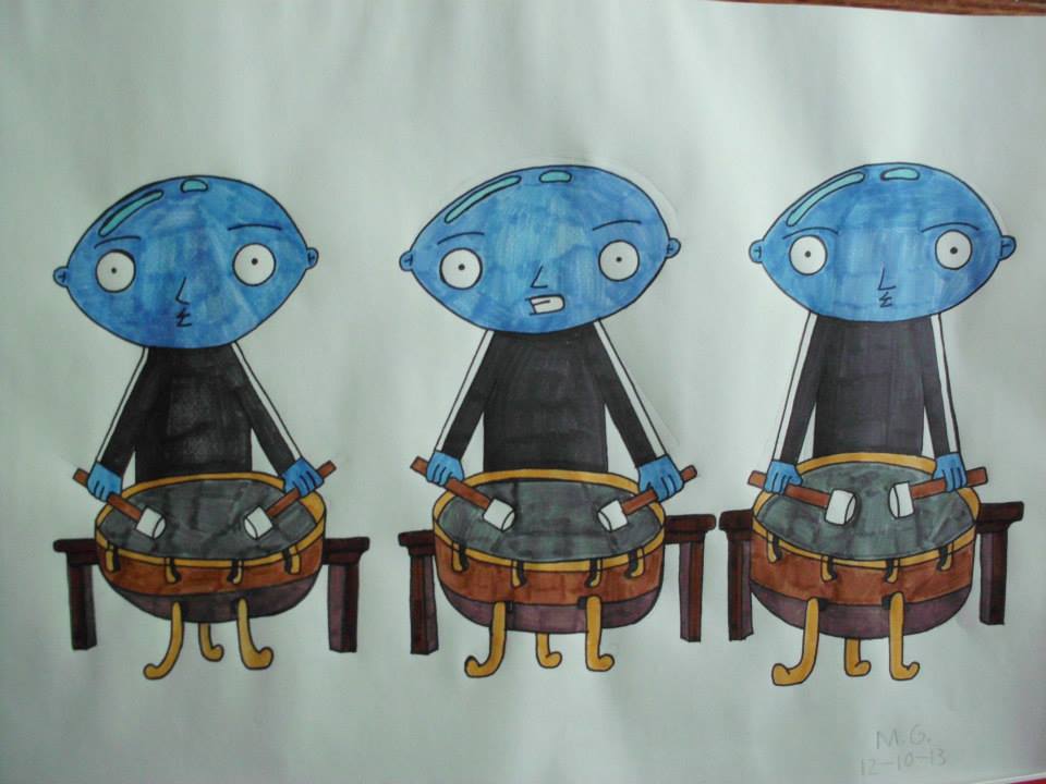 960x720 Stew Man Group By Forceuser77 - Blue Man Group Sketch