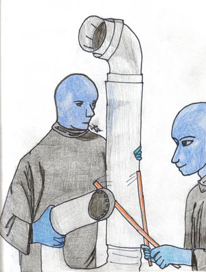 300x395 Blue Man Group - Blue Man Group Sketch
