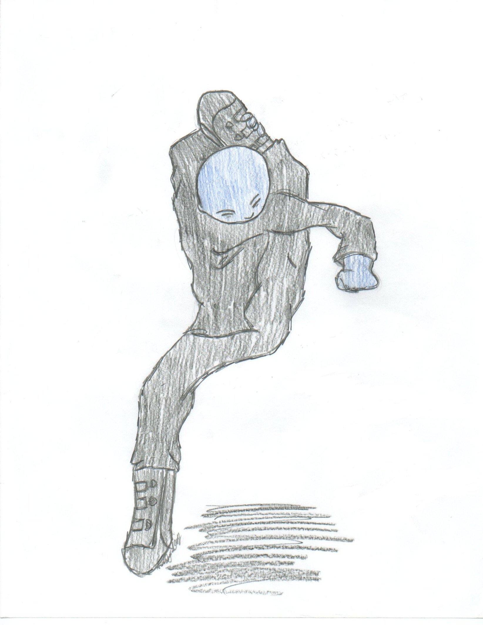 1644x2128 Tribute To The Blue Man Group By Bluegurlash - Blue Man Group Sketch