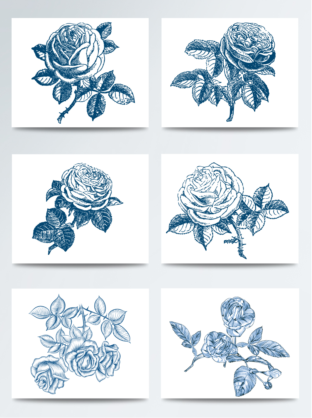 1024x1369 Blue Sketch Hand Drawn Rose Line Rose Png Free Download Png Files - Blue Rose Sketch