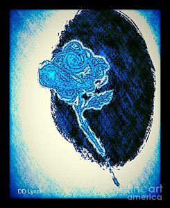 245x300 Blue Rose Drawings - Blue Rose Sketch