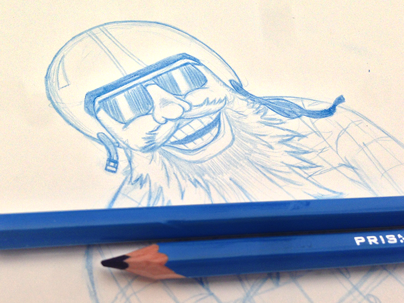 800x600 Non Photo Sketching Pencils By Jake Reed - Blue Sketch Pencil