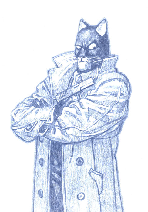 488x700 Sanjulian - Blue Sketch Pencil