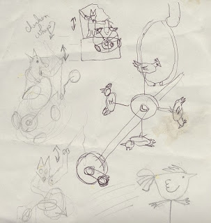 303x320 Bluebell Folk Art - Bluebell Sketch