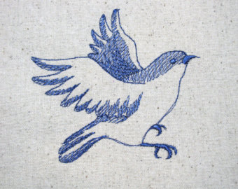 340x270 Bluebird Sketch Etsy - Bluebird Sketch