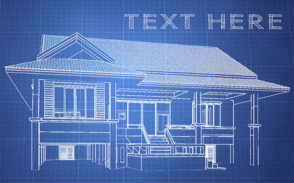 594x370 A Blueprint Sketch Of Your Illustration Or Images By Acruzm - Blueprint Sketch