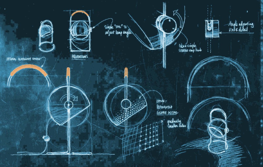 1000x637 Product Design Sketching Techniques Using Photoshop To Recreate - Blueprint Sketch
