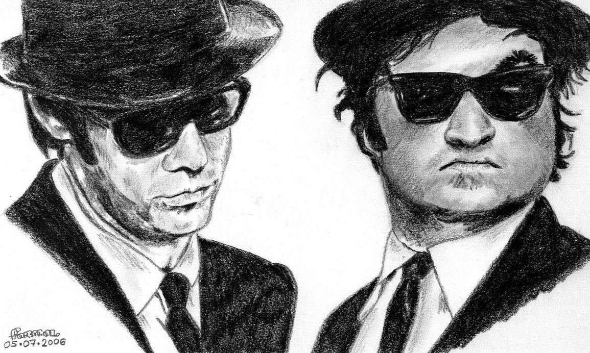 1155x692 Blues Brothers - Blues Brothers Sketch