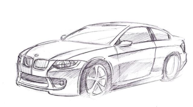 640x354 Tag For Bmw Cars Sketches Bmw Design Sketches Car Body Design. 1 - Bmw Car Sketch