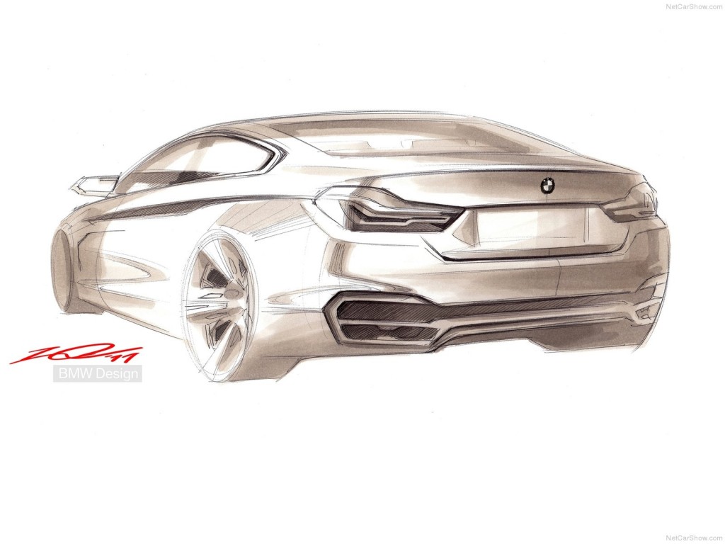 1024x768 Bmw All The Sketches - Bmw Sketch